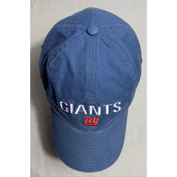 New York Giants Mens Hat Strap Blue White Logo Football NFL Cap Sports Dad - Picture 3 of 8